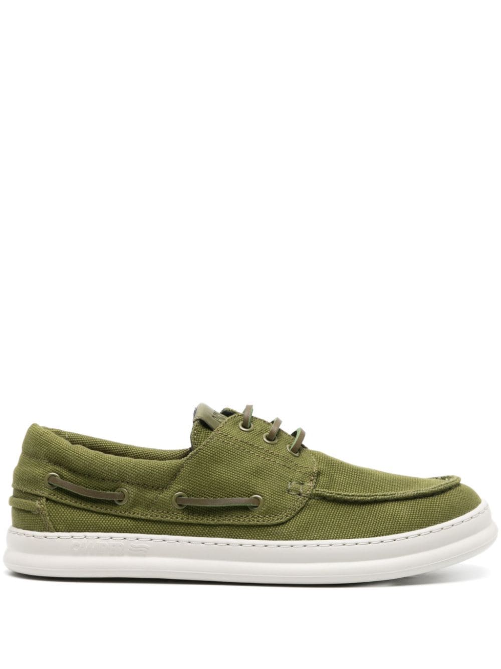 Shop Camper Runner Lace-up Boat Shoes In Green