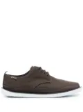 Camper Wagon logo-appliqué derby shoes - Brown