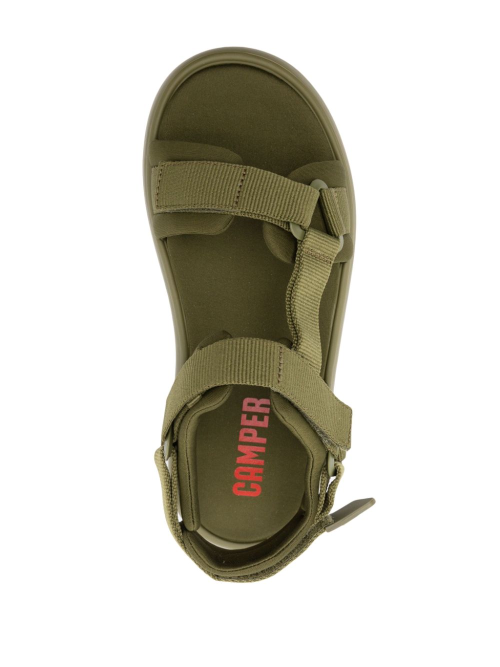 Shop Camper Pelotas Flota Touch-straps Sandals In Green