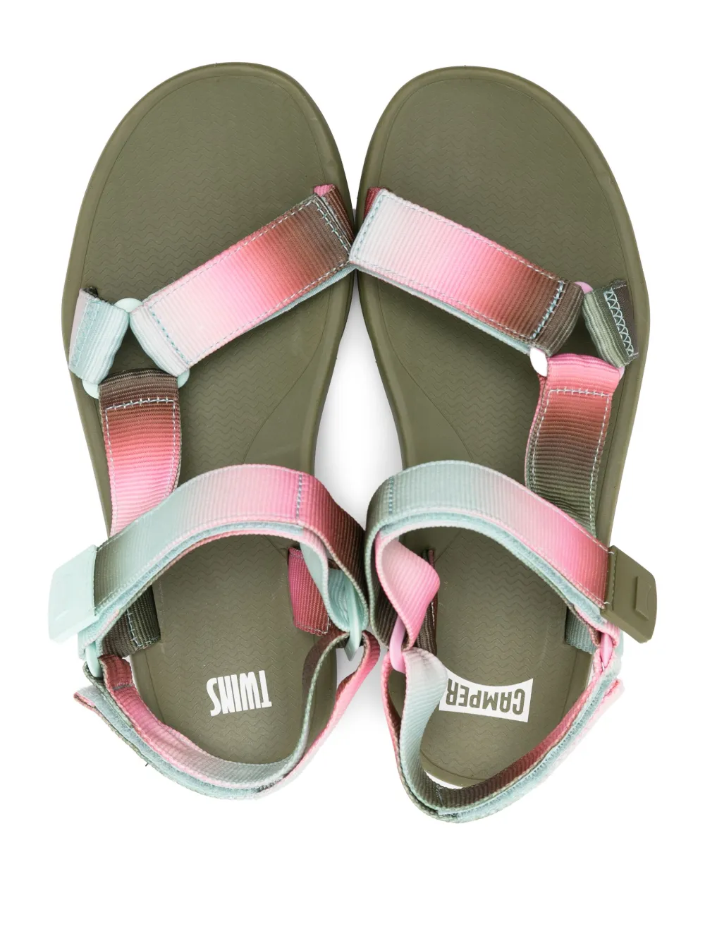 Camper Match Twins multi-strap sandals Pink