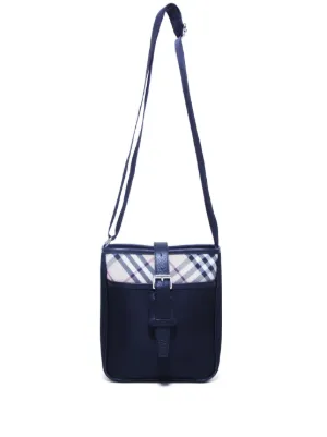 Burberry black on sale label messenger bag