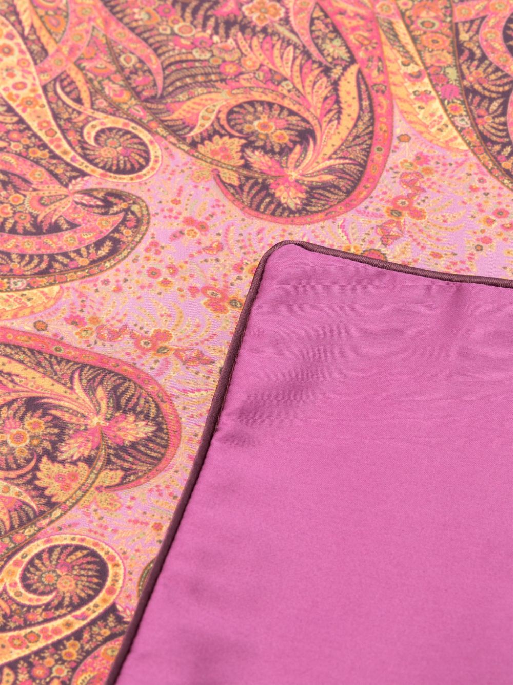 ETRO HOME paisley-pattern cotton placemats and napkins(set of two) - Bruin
