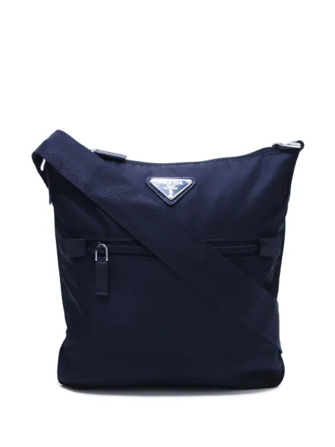Prada Pre-Owned トライアングルロゴ ショルダーバッグ