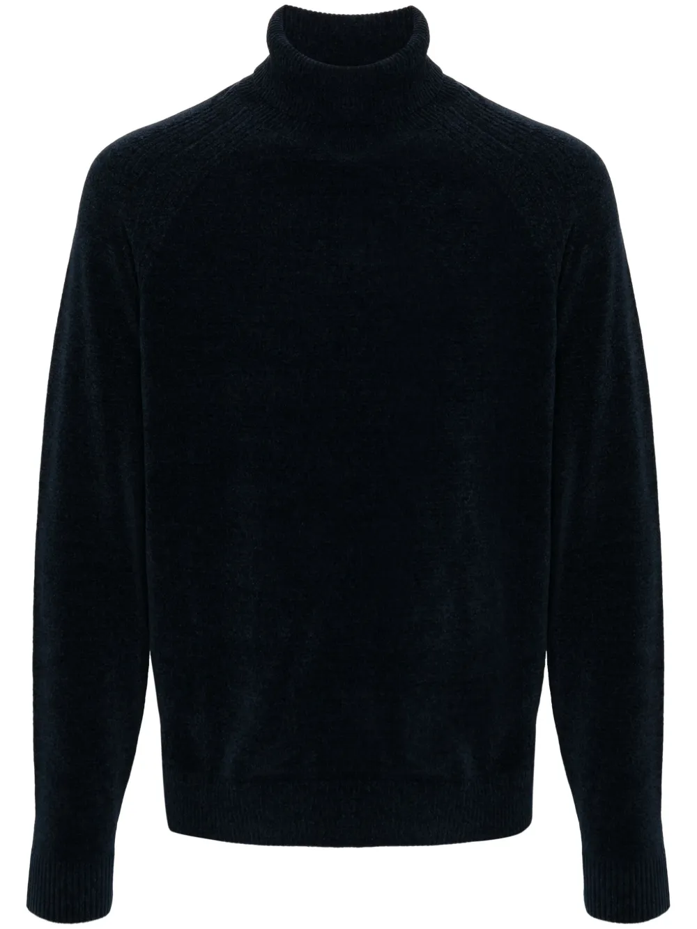 Rrd Rollkragenpullover Mit Logo-applikation In Blue