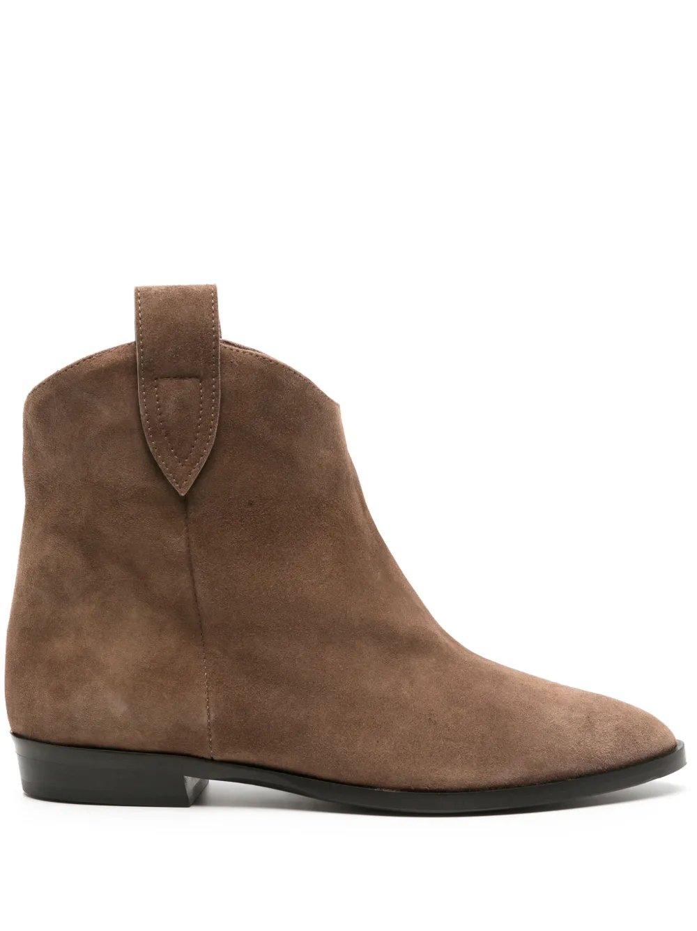 Roberto Festa Hellas Suede Ankle Boots In Braun