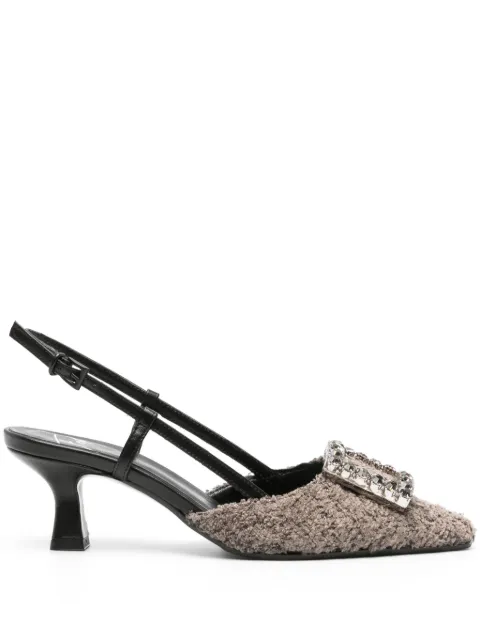 Roberto Festa Stefi 60mm crystal-embellished slingback pumps