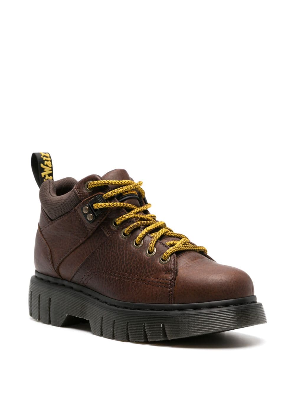 Dr. Martens Woodard lace-up leather boots - Bruin