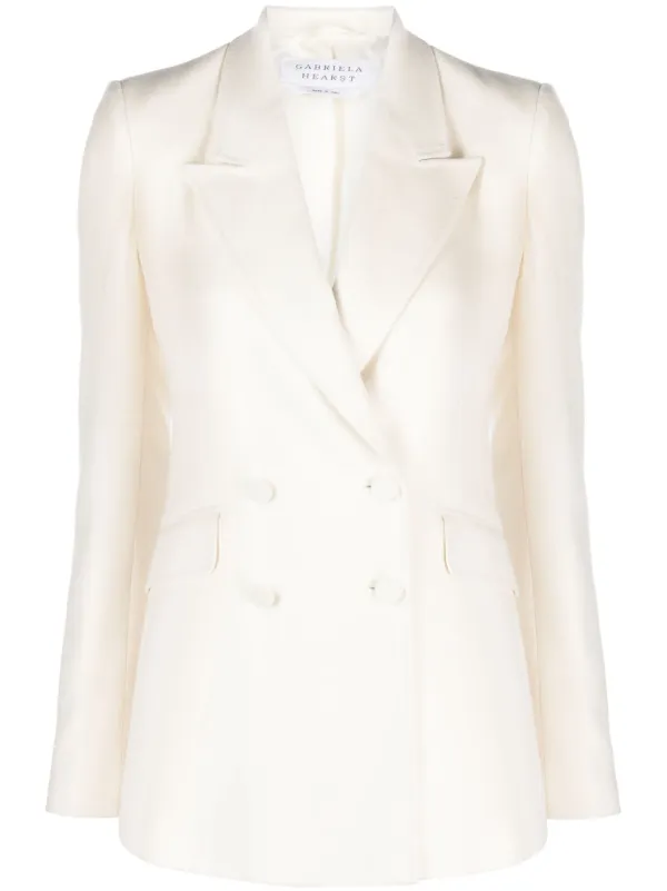 Gabriela Hearst シルクダブルジャケット