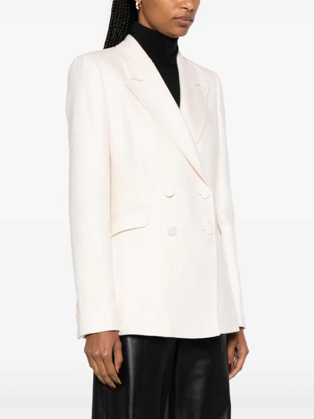 Gabriela Hearst Zijden blazer Beige