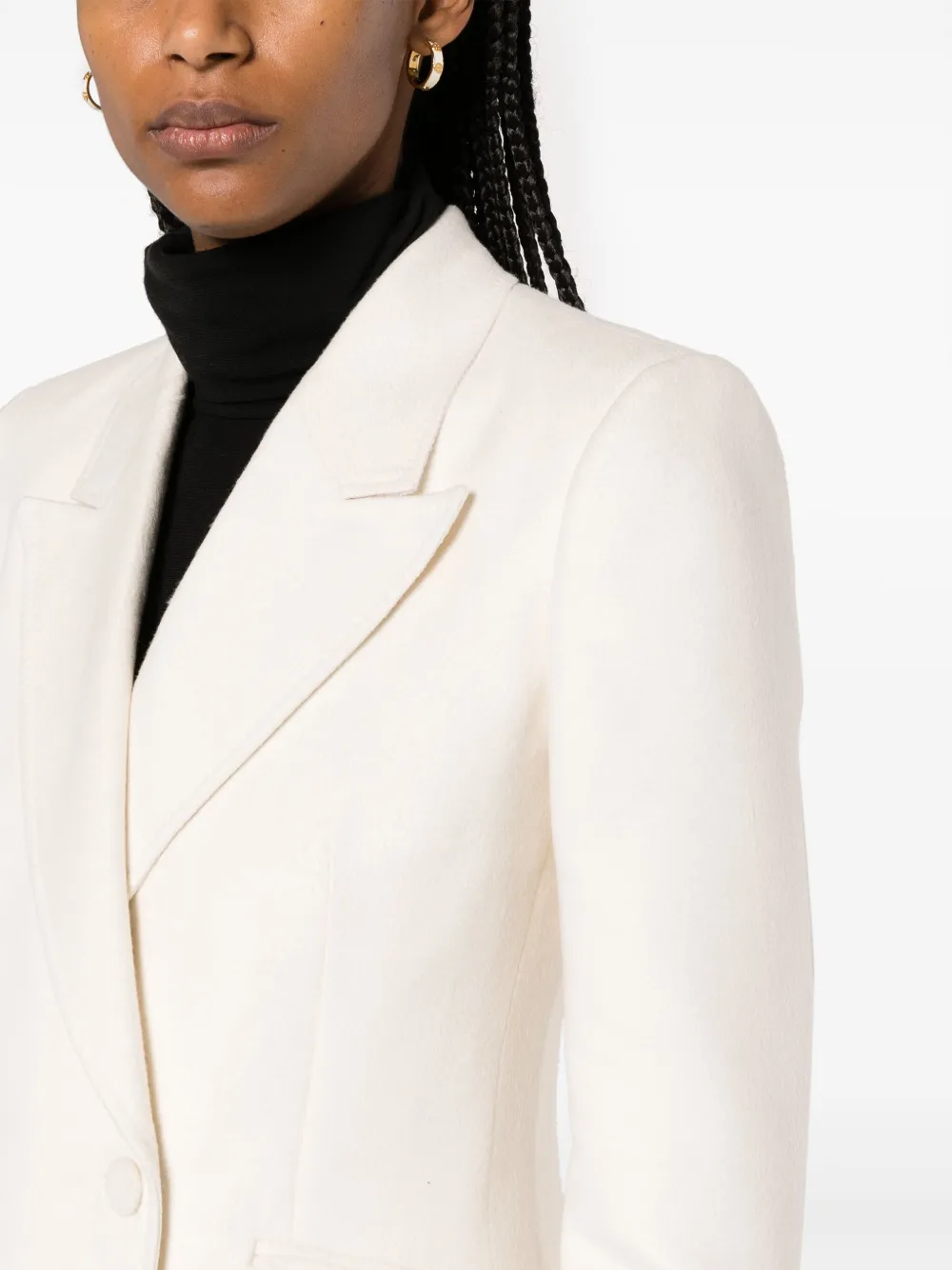 Gabriela Hearst Zijden blazer Beige