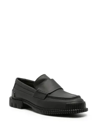 Camper Pix レザーソール ローファー | ブラック | FARFETCH JP
