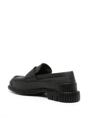 Camper Pix レザーソール ローファー | ブラック | FARFETCH JP
