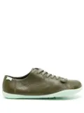 Camper Peu Cami grained-texture leather trainers - Green