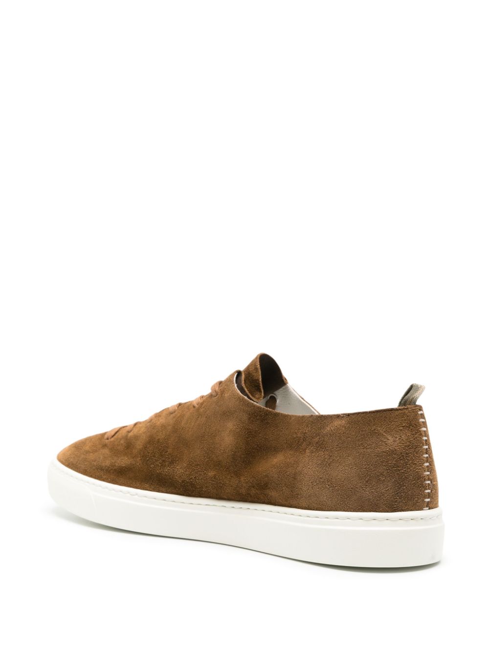 Officine Creative Leggera 001 suède sneakers Bruin