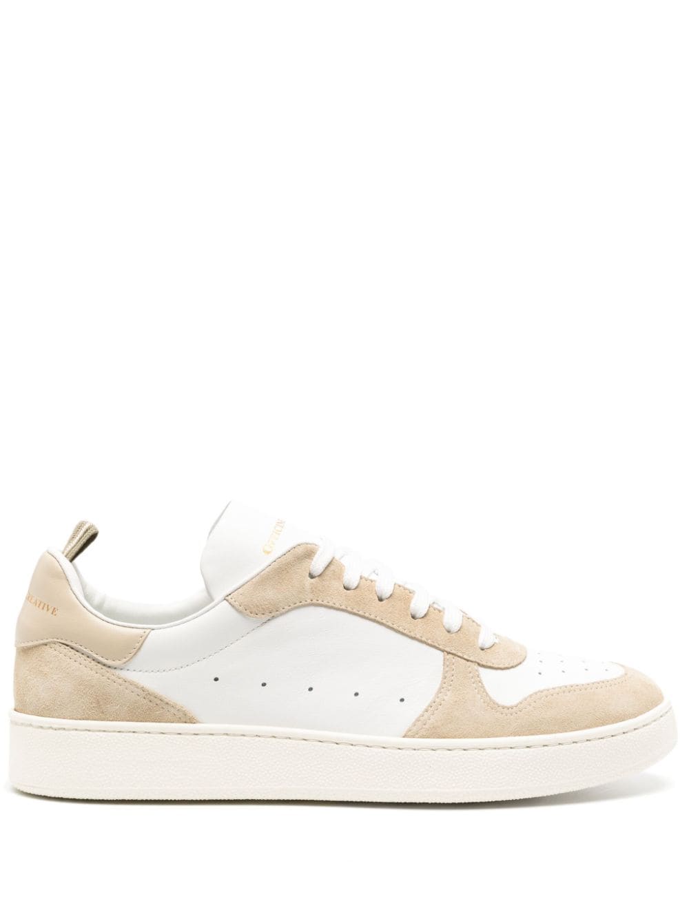 Officine Creative Mower 008 leather sneakers White