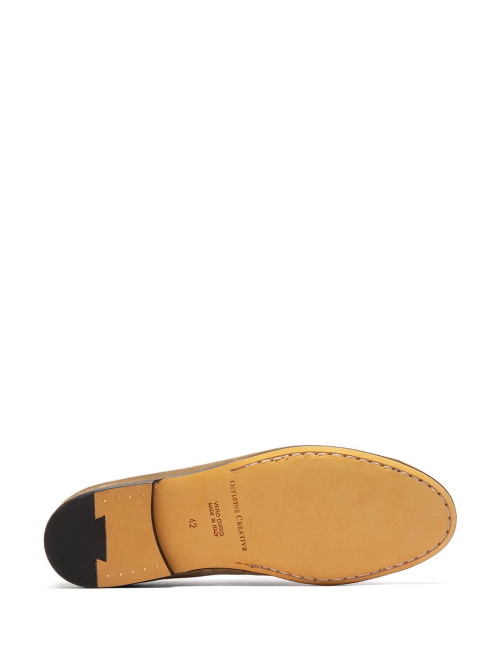 Officine Creative suede loafers Neutrals