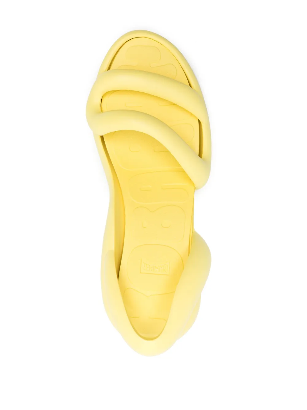 Camper Kobarah 76mm chunky sandals Yellow