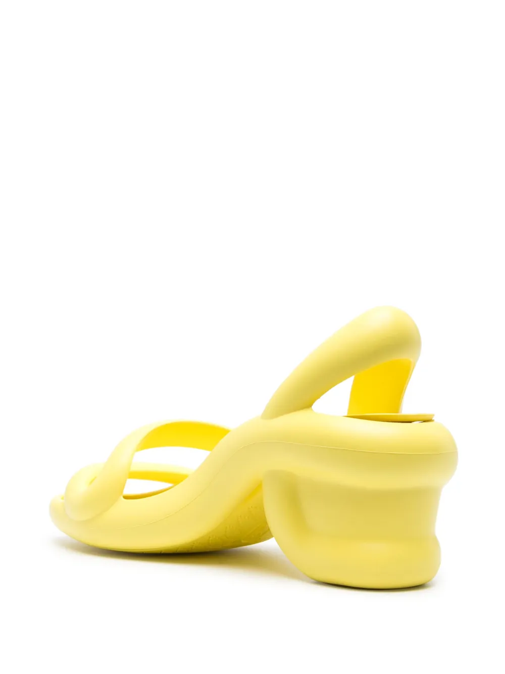 Camper Kobarah 76mm chunky sandals Yellow