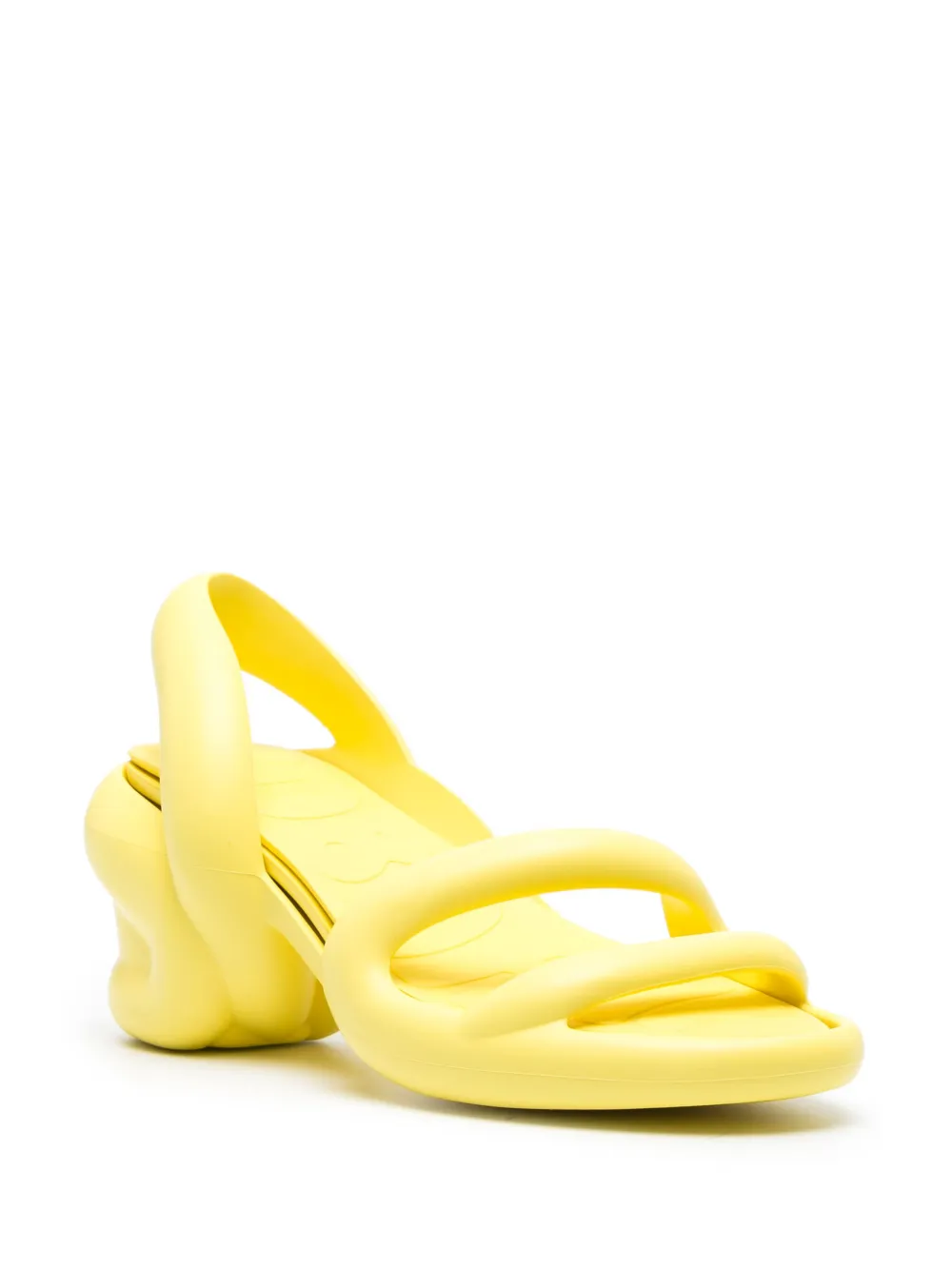 Camper Kobarah 76mm chunky sandals Yellow