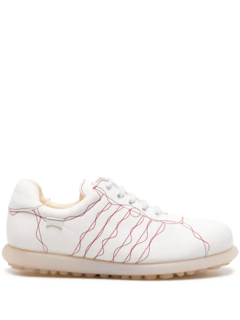 Camper decorative-stitching lace-up sneakers