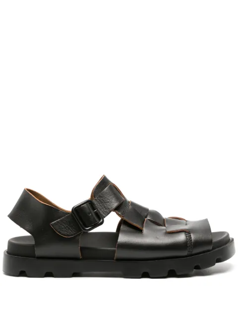 Camper Brutus interwoven-design leather sandals