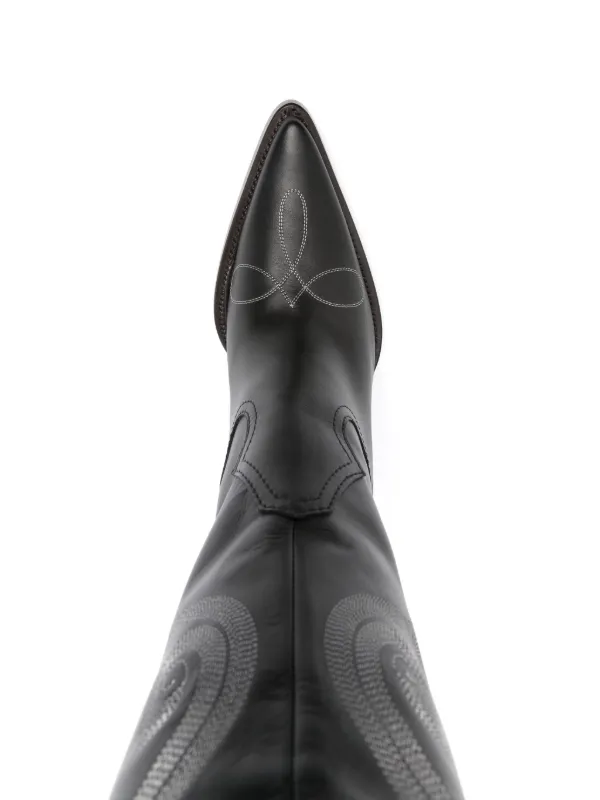 Botas cowboy on sale puntera redonda