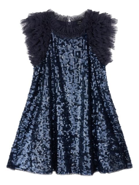 NEEDLE & THREAD KIDS Stephanie sequin dress