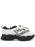 Vivienne Westwood logo-print layered sneakers - Black