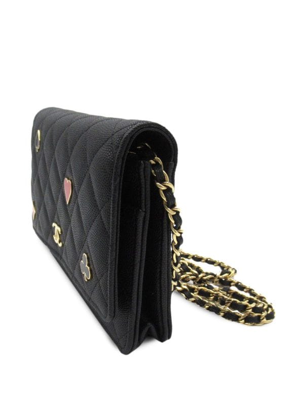 Chanel Miss Coco Caviar Clutch