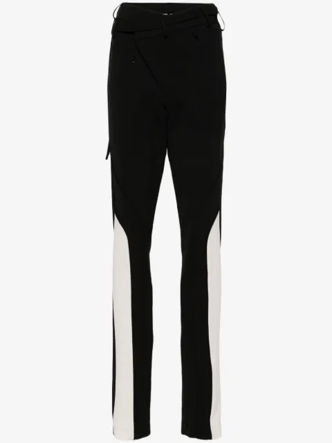 Ottolinger asymmetric straight-leg trousers