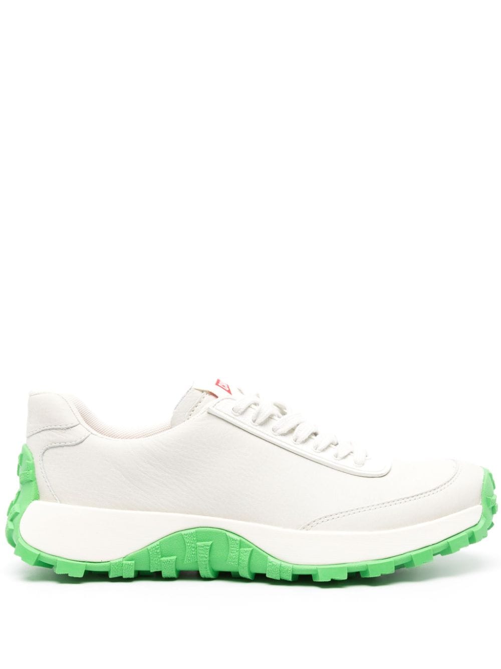 Camper Drift Trail Leather Trainers In White Natural