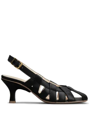 TOD'S(トッズ)◆直営買付 スネーク スリングバック パンプス Woman マルチカラー スネーク バウレット バッグ ミニ