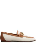 Tod's two-tone chain loafers - Neutrals