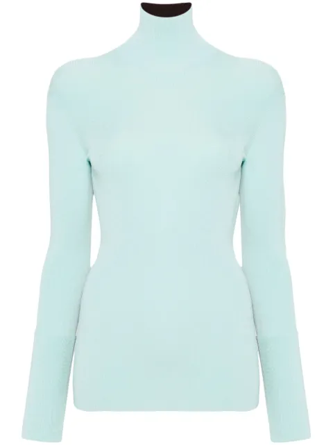 Wales Bonner high-neck long-sleeve top