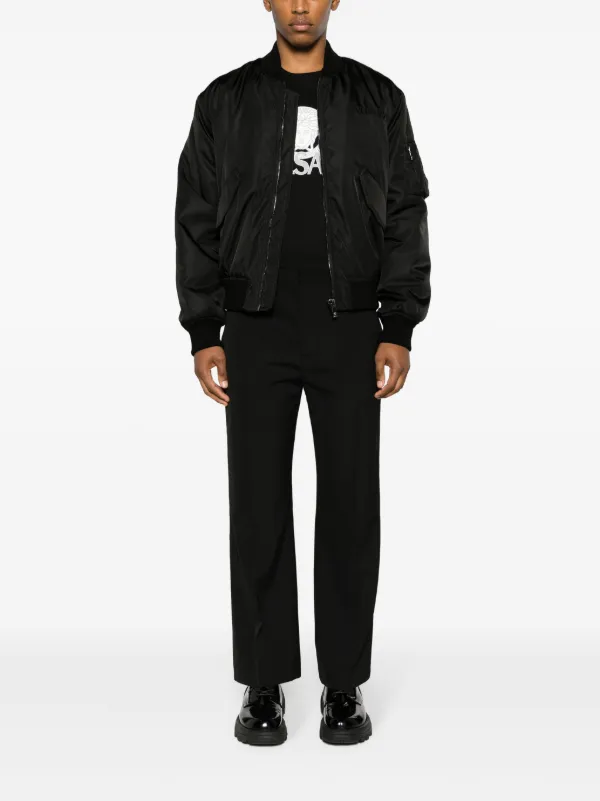 インナー・ルームウェアその他 VERSACE 'Medusa' sports top' Black Versace Men's Medusa Logo Black Leather Sneakers Shoes