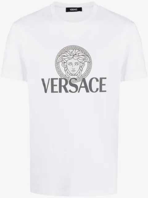 Versace t-shirt à logo Medusa imprimé