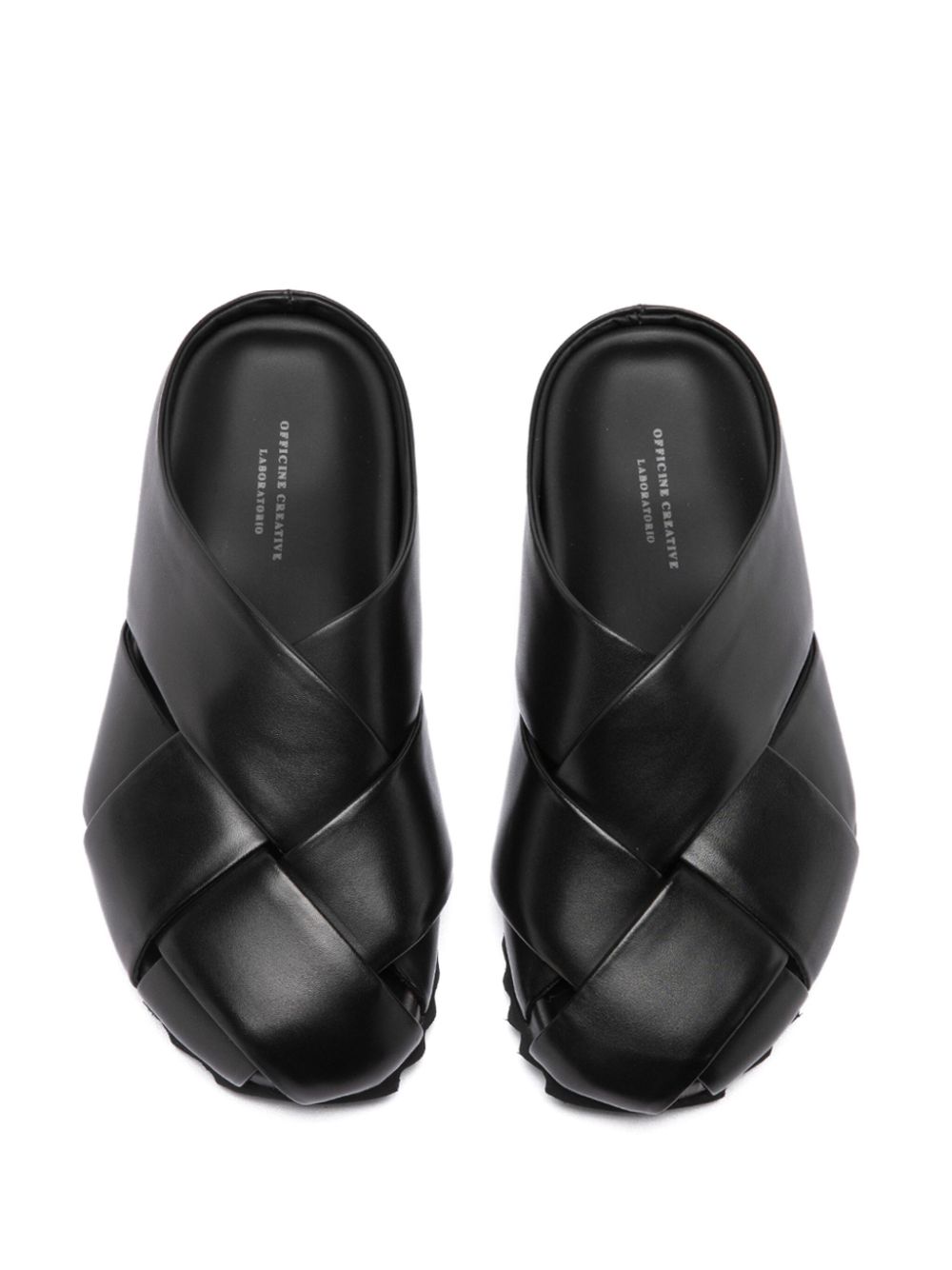 Officine Creative Pelagie slippers Zwart