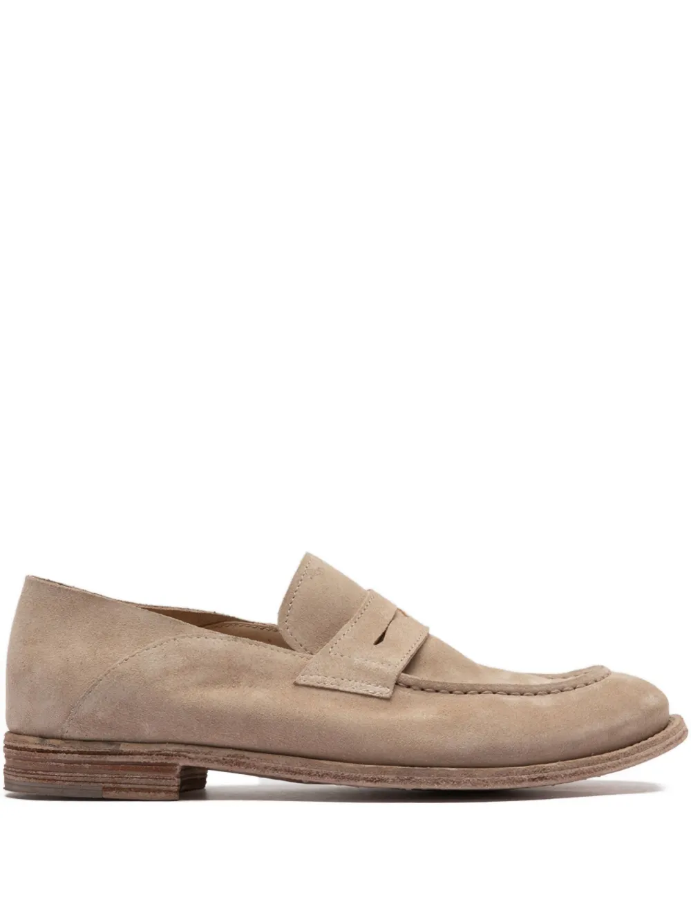 Officine Creative Lexikon 516 panelled loafers - ニュートラル