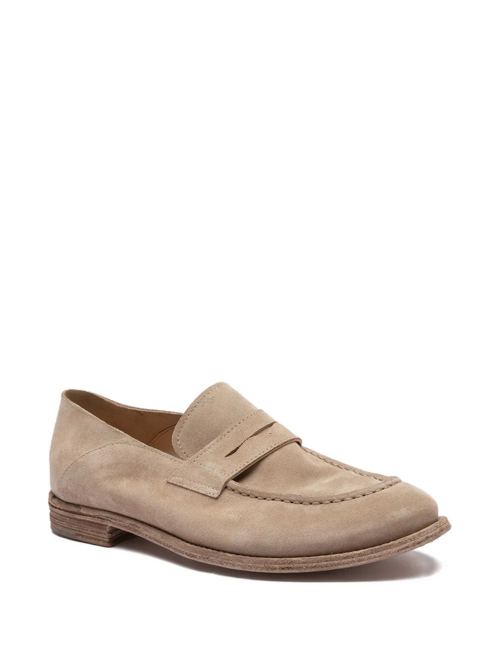 Officine Creative Lexikon 516 panelled loafers - Beige