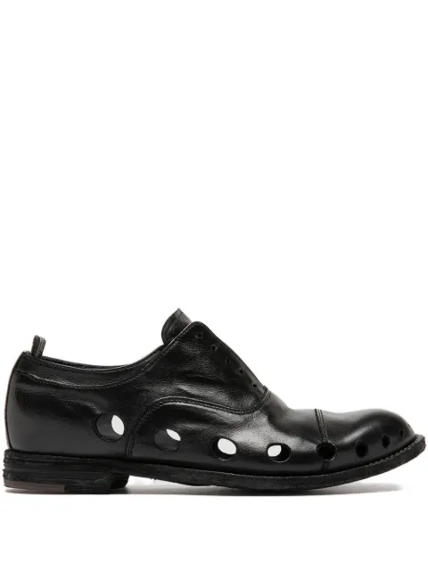 Officine Creative Lexikon 546 perforated derby shoes