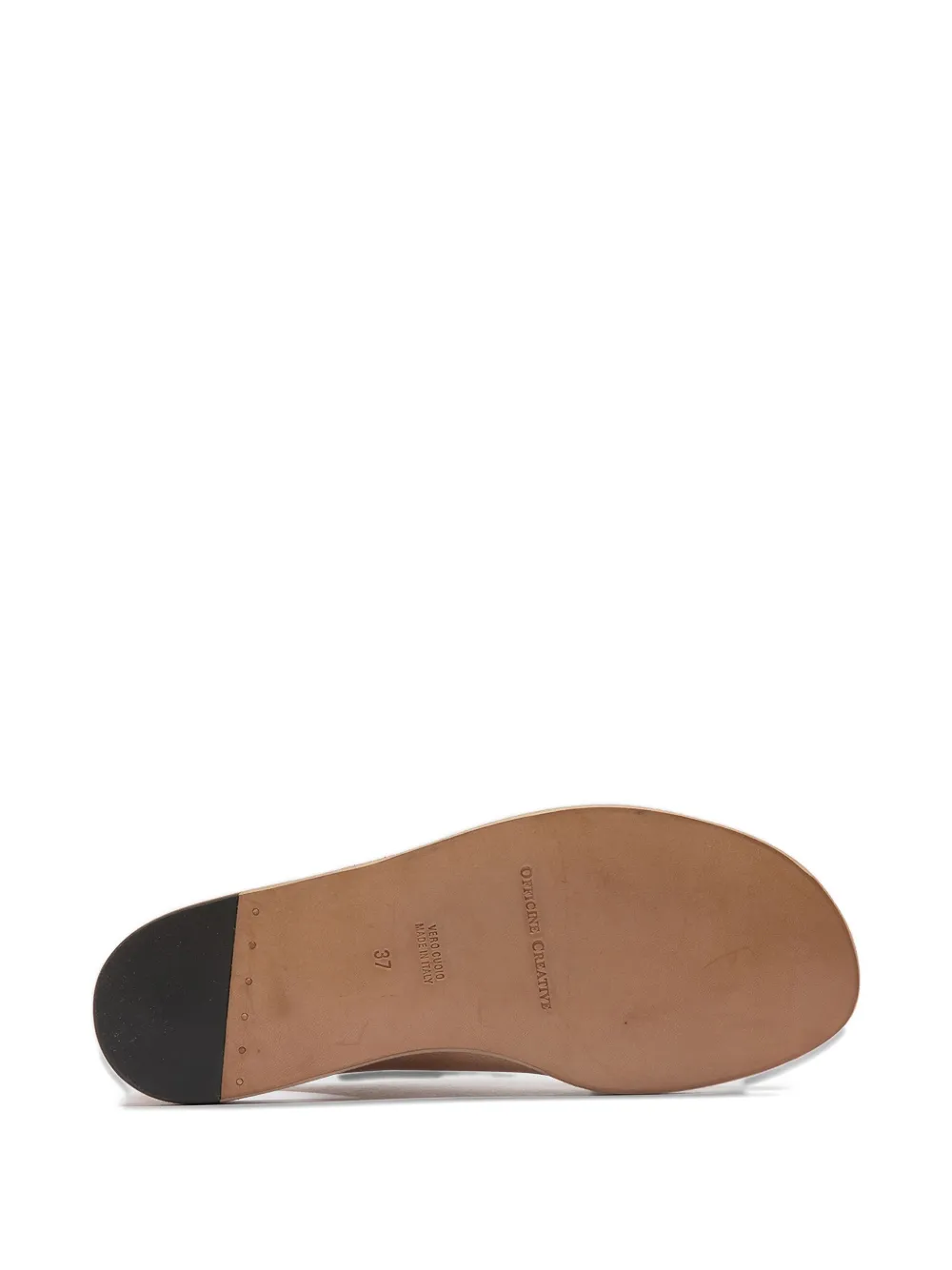 Officine Creative woven leather sandals Beige