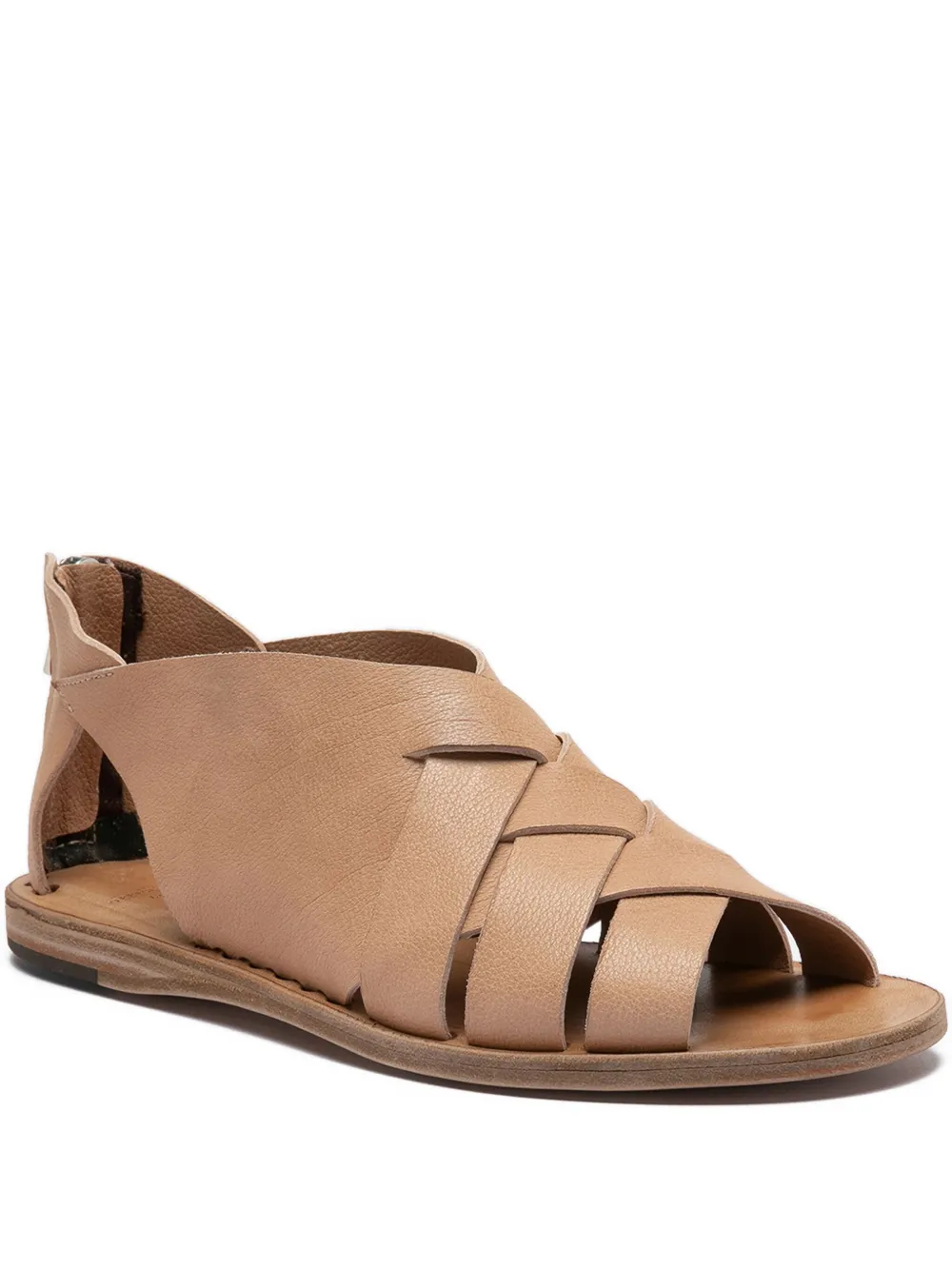 Officine Creative woven leather sandals Beige