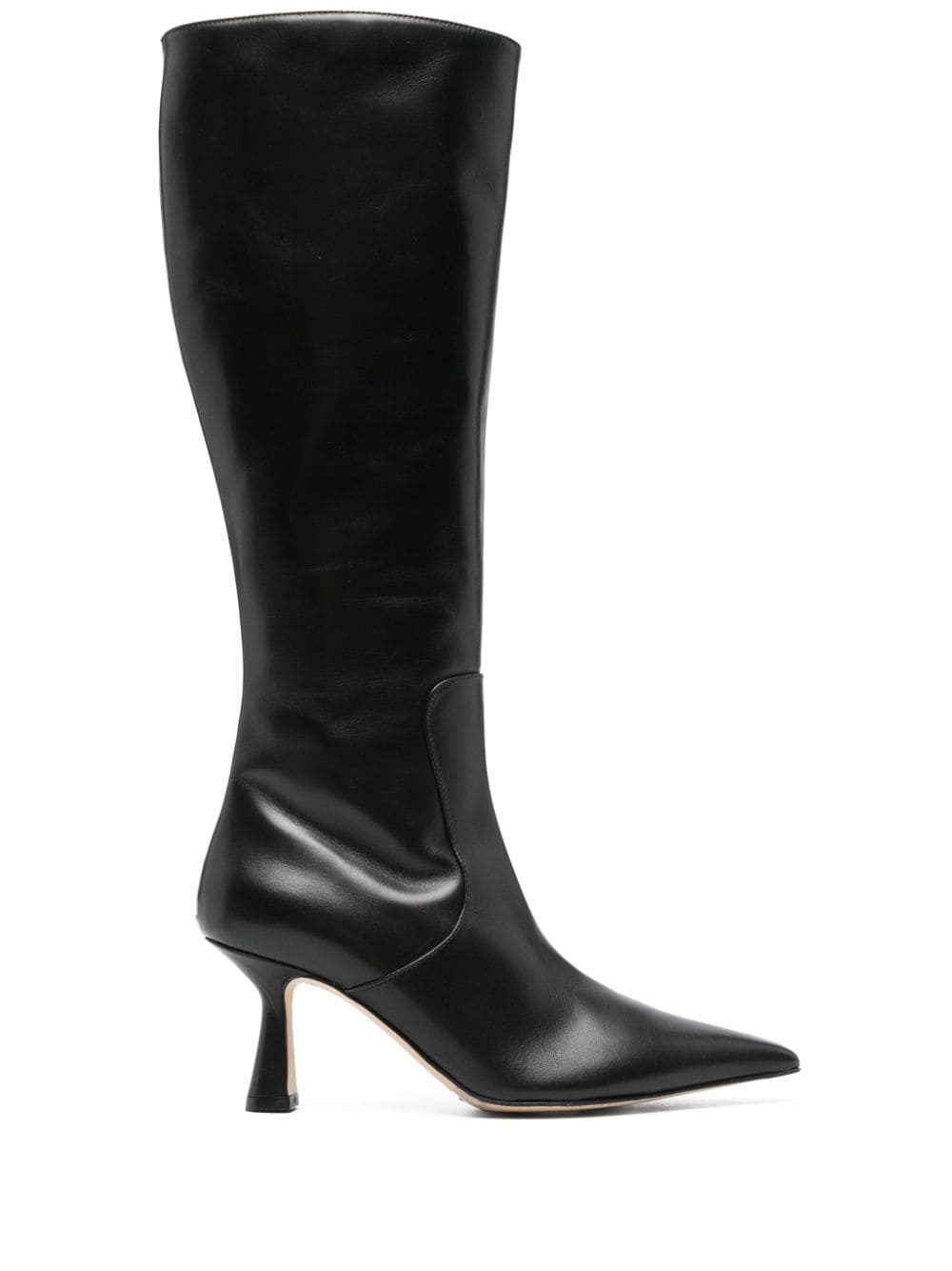 AEYDE ESME 75MM KNEE-HIGH LEATHER BOOTS