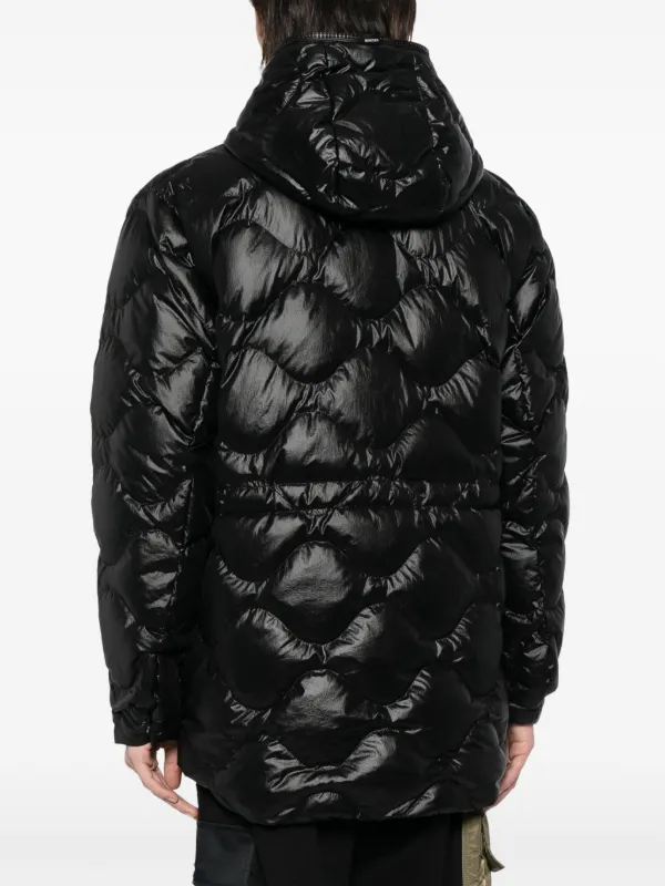 Duvetica Lucio Quilted Puffer Jacket | Black | FARFETCH