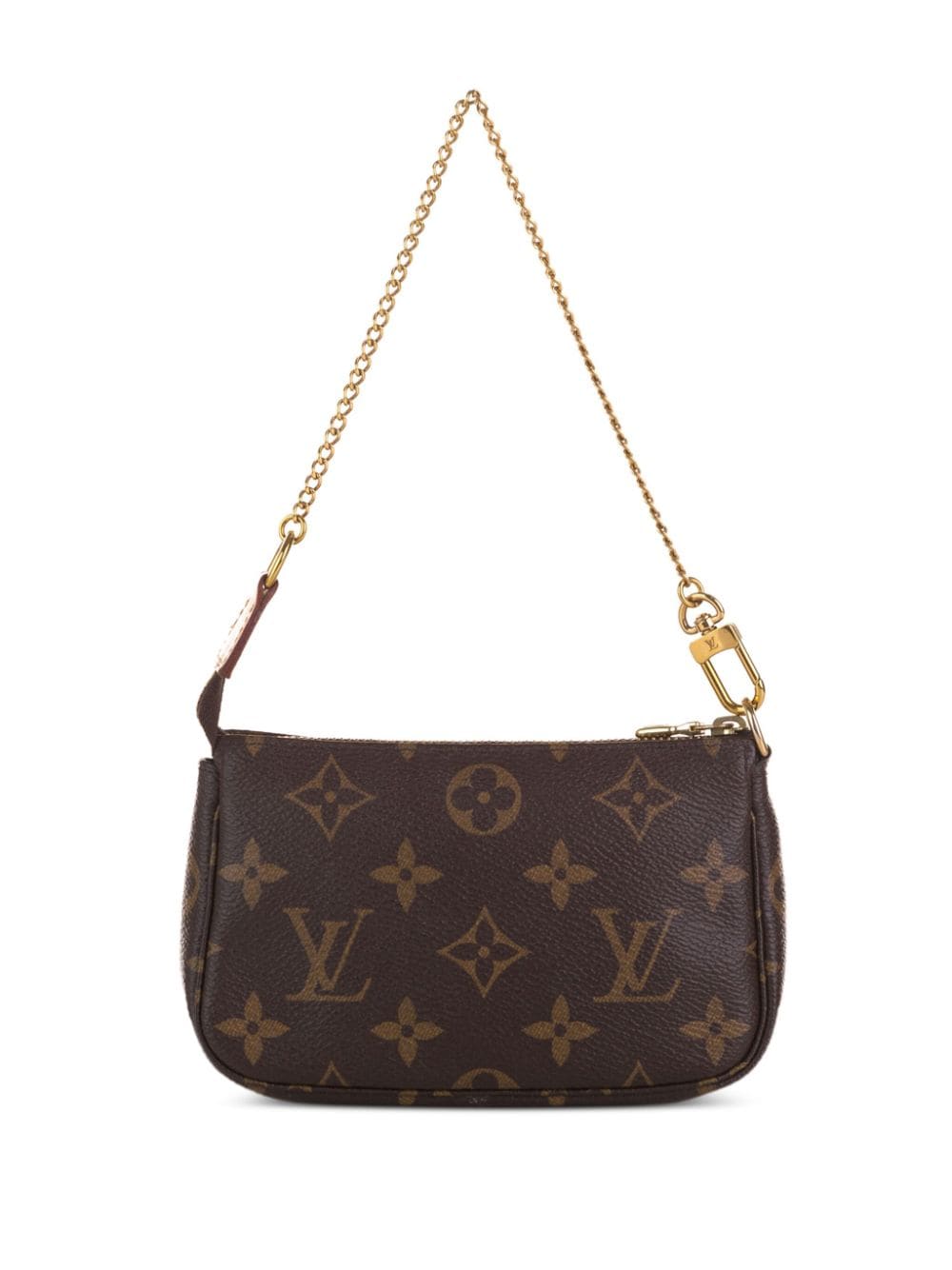 Louis Vuitton 2020 Louis Vuitton Monogram Mini Pochette Accessoires - Bruin