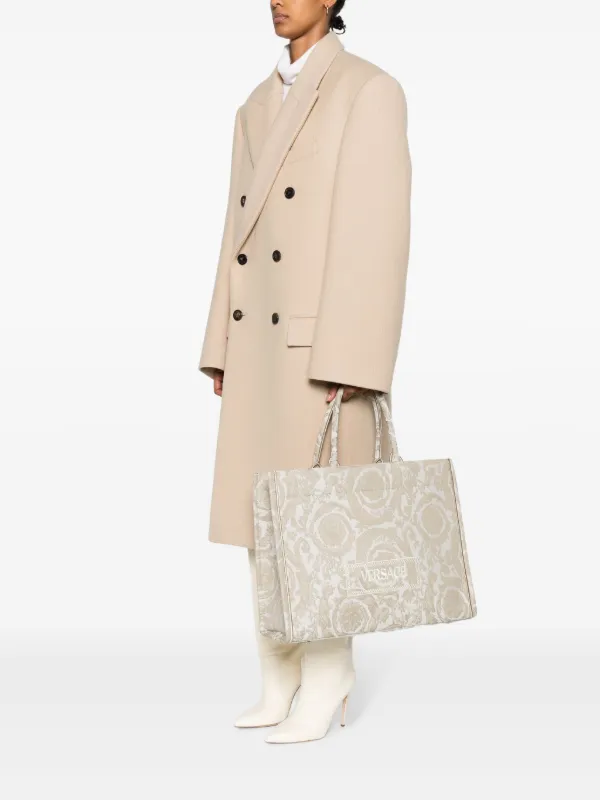 ハンドバッグ ATHENA BAROCCO Versace Small Barocco Athena Tote Bag | Pink | FARFETCH