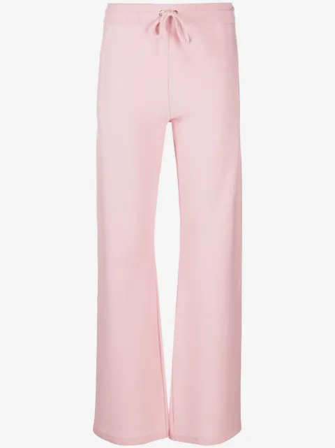 Versace flared towel trousers