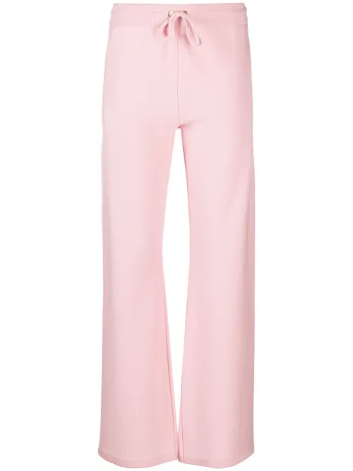 Versace pantalon évasé - Rose - Versace - Modalova
