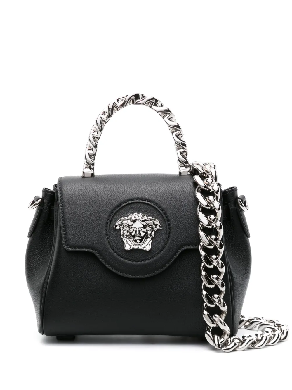 Versace La Medusa 小号手提包 In Black