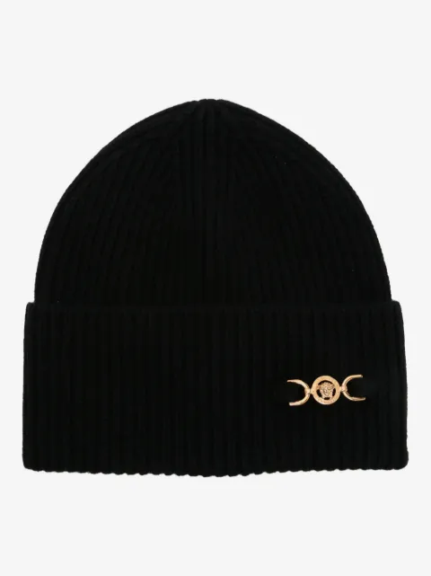 Versace wool-cashmere knit beanie